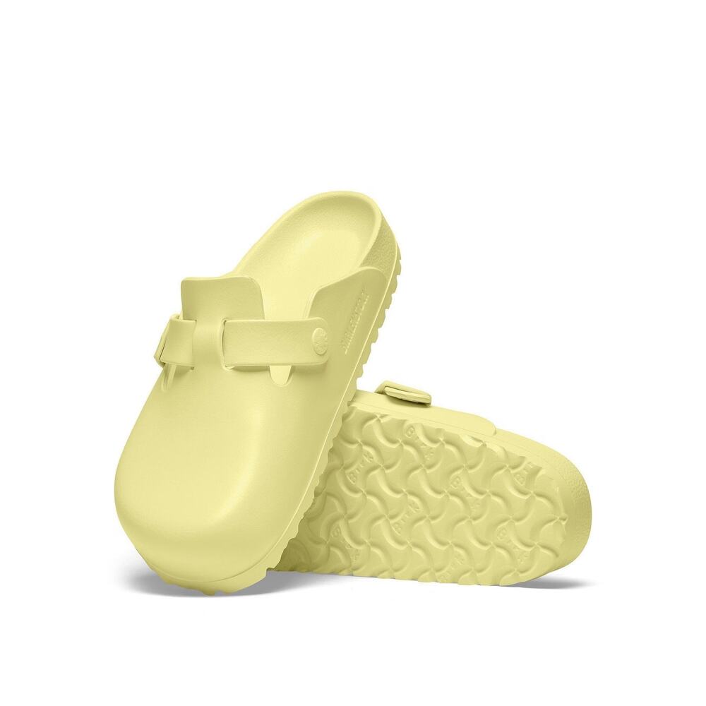 New Birkenstock Boston popcorn yellow clogs 37 - Picture 3 of 9
